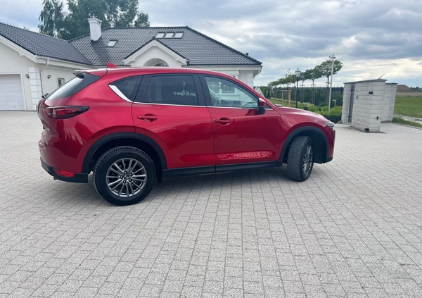 Mazda CX-5 cena 88900 przebieg: 133000, rok produkcji 2017 z Bydgoszcz małe 79